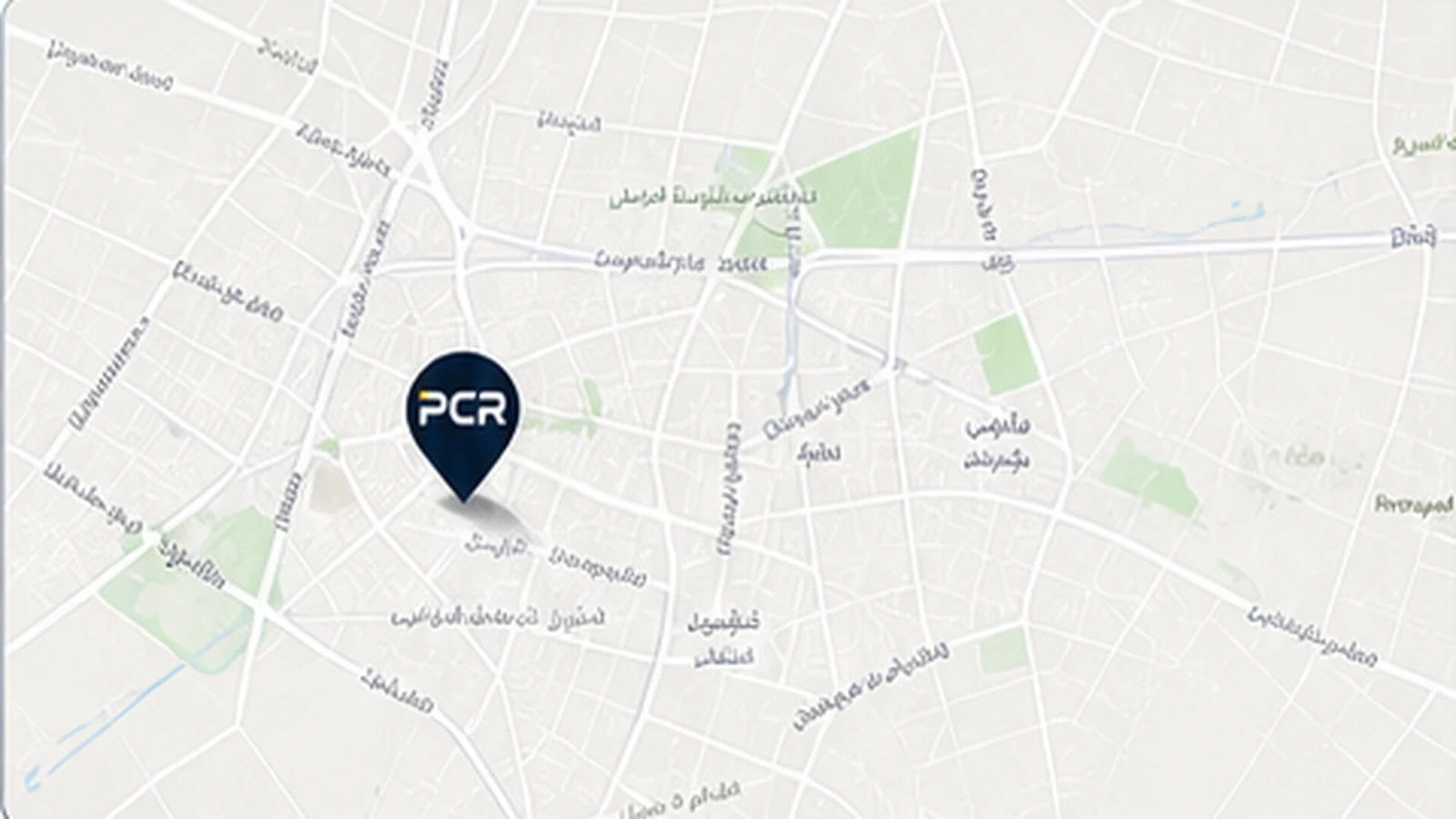 نقشه دفتر مرکزی PCR
